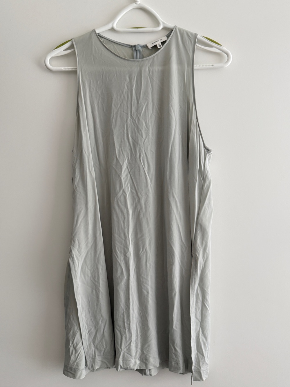 Babaton Sleeveless Light Sage Tunic Top